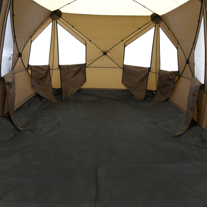Clam screen house tents top
