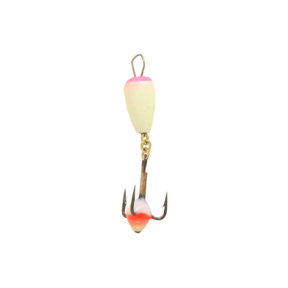 Dropper Spoon, 14, 1/32oz, White/Pink Gl