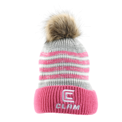 Clam Pom Hat, Pink, IS22