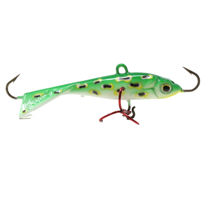 Tikka Mino,1/16oz,Sz16,Glow Green Frog