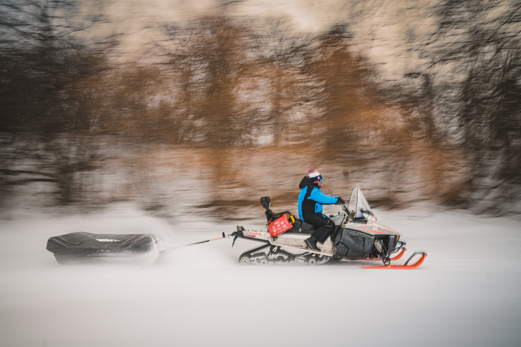 Sled Hitch Receiver